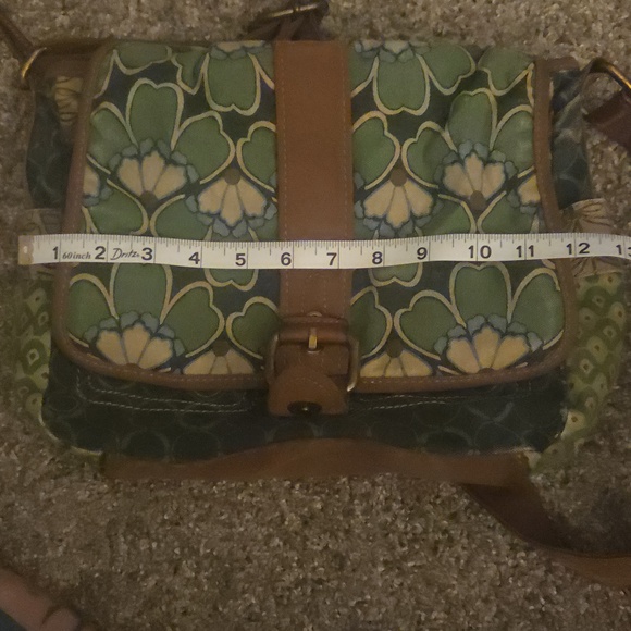 Vintage Fossil Crossbody Bag - Hippie / Boho / Floral - Picture 6 of 7